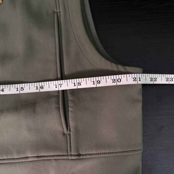 Duck Camp Vest Mens Medium Ms Contact Softshell Moss Green Outdoor Hunting NEW - Picture 9 of 11